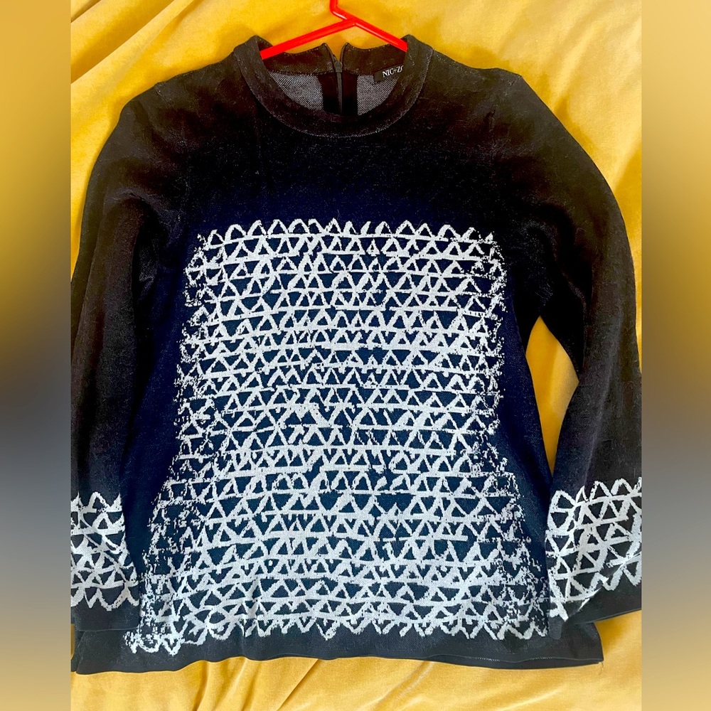 Nic & Zoe mock neck top